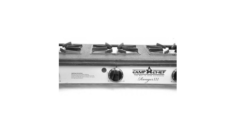 Camp Chef Ranger II Blind Stove, 2 x Burner, Cast Aluminum Burner BS40CCC