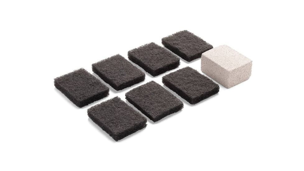 Camp Chef Replacement Scouring Pad And Griddle Stone Kit, Black, SCP8