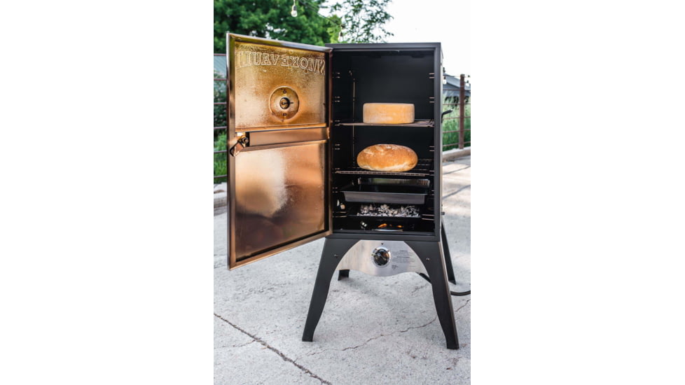 Camp Chef Smoke Vault Food Smoker, 18in, Silver/Black, SMV18S