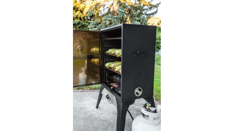 Camp Chef Smoke Vault Food Smoker, 24in, Silver/Black, SMV24S