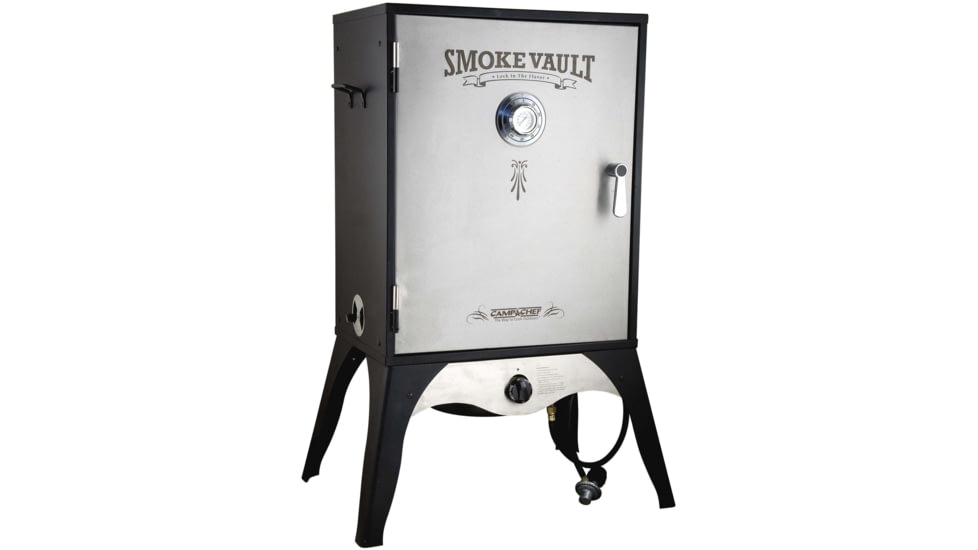 Camp Chef Smoke Vault Food Smoker, 24in, Silver/Black, SMV24S