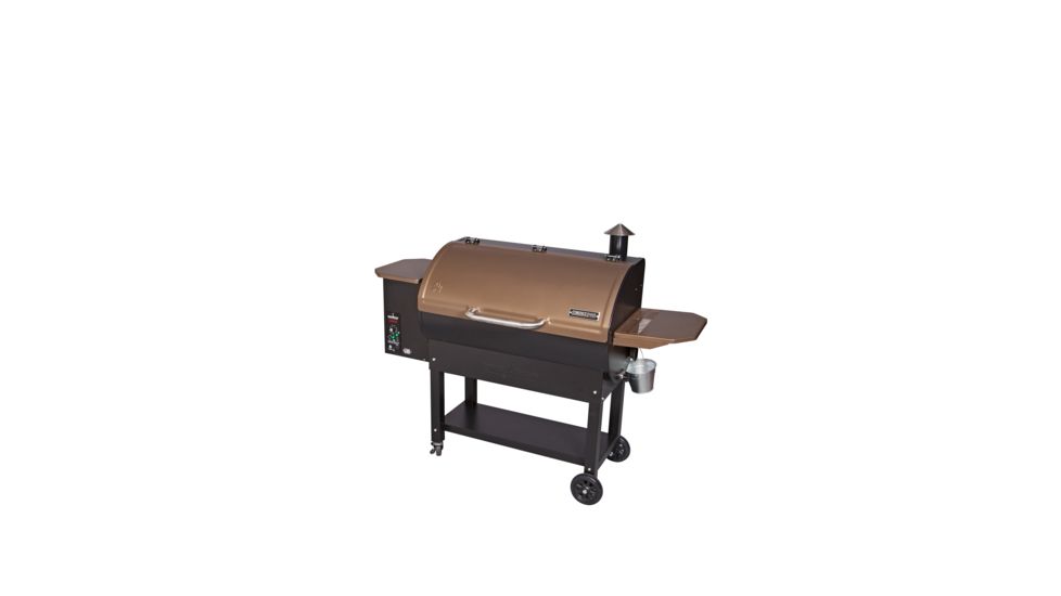 Camp Chef Smokepro Lux Pellet Grill W/ Penny Vein Lid &amp;  Hopper Lid, Bronze PG36LUXB