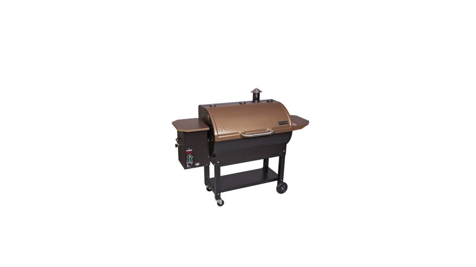 Camp Chef Smokepro Lux Pellet Grill W/ Penny Vein Lid &amp;  Hopper Lid, Bronze PG36LUXB