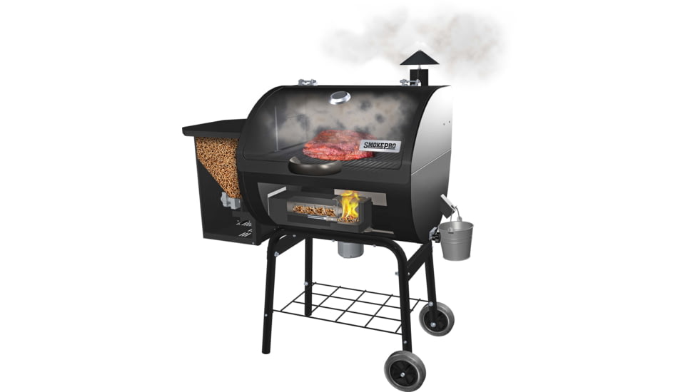 Camp Chef SmokePro SE Pellet Grill, Black, PG24SE