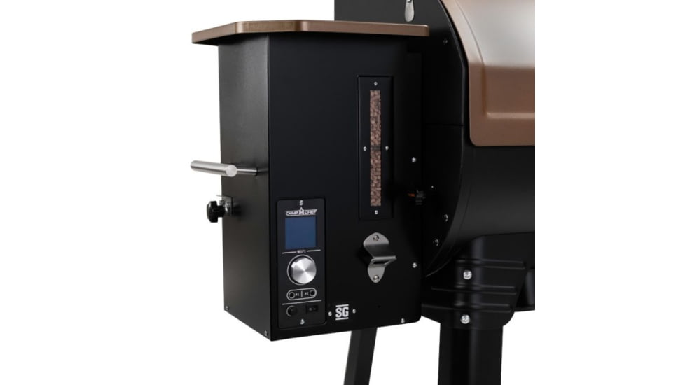 Camp Chef SmokePro SG 24 Wi-Fi Pellet Grill, Black/Bronze, PG24SGCB