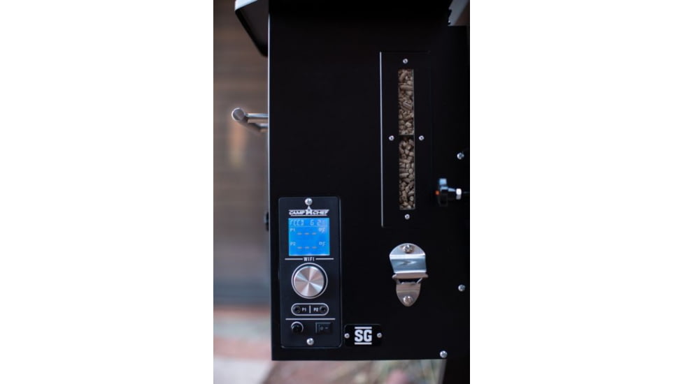 Camp Chef SmokePro SG 24 Wi-Fi Pellet Grill, Black/Bronze, PG24SGCB