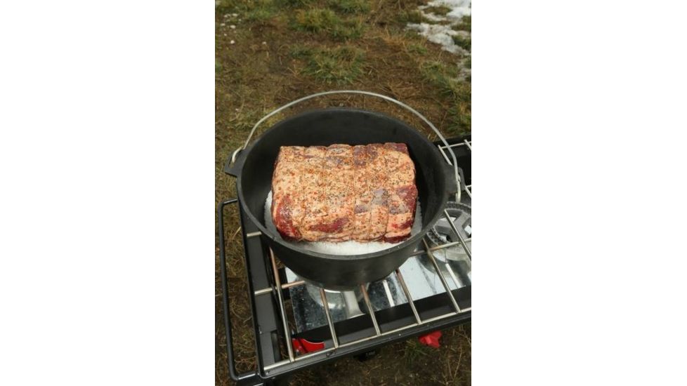 Camp Chef Ultimate 14in. Cast Iron Dutch Oven, Dutch Oven 12-quart 14in. Diameter DO14CC