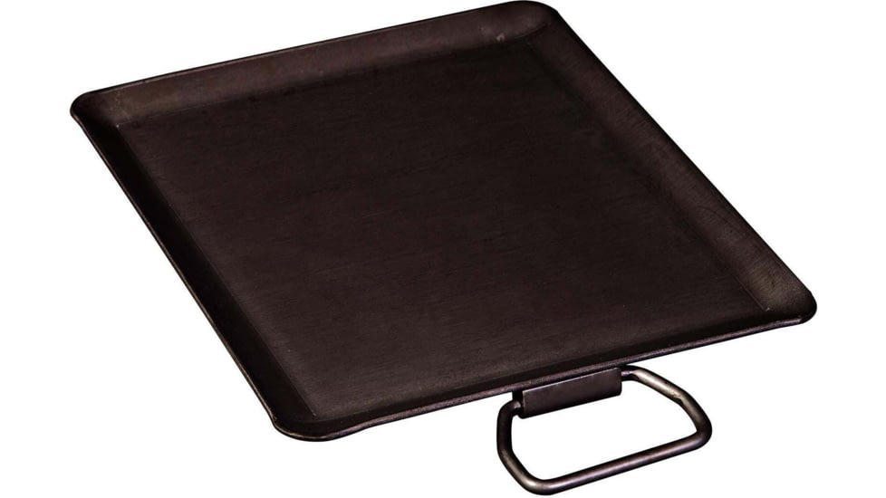 Camp Chef Universal 13in x 13in Steel Griddle, 13in Length x 13in Width Fry Griddle, Black, FG13