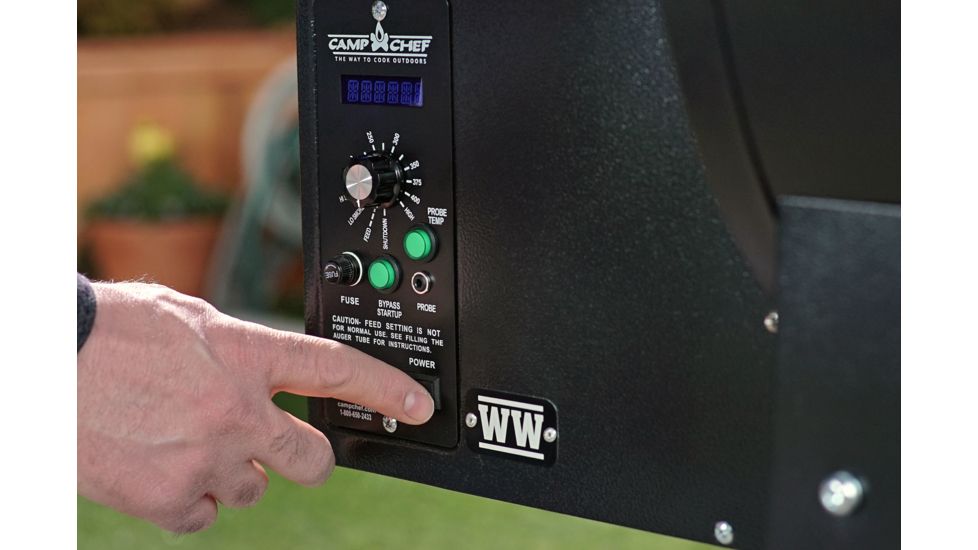 Camp Chef Woodwind Pellet Grill, Stainless Steel, PG24WWS