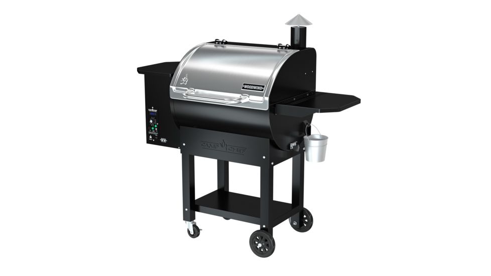 Camp Chef Woodwind Pellet Grill, Stainless Steel, PG24WWS