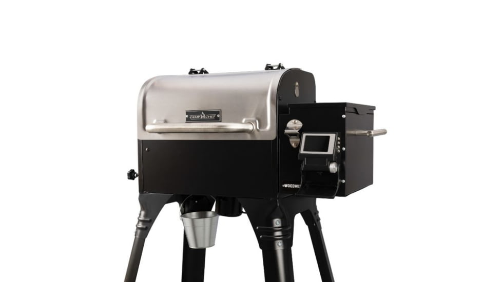 Camp Chef Woodwind Wi-Fi 20 Pellet Grill, Stainless/Black, PG20CT