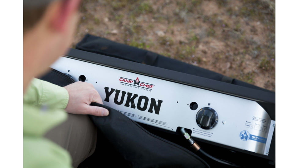 Camp Chef Yukon Burner, 2 x Burner, Red/Silver/Black, YK60LW