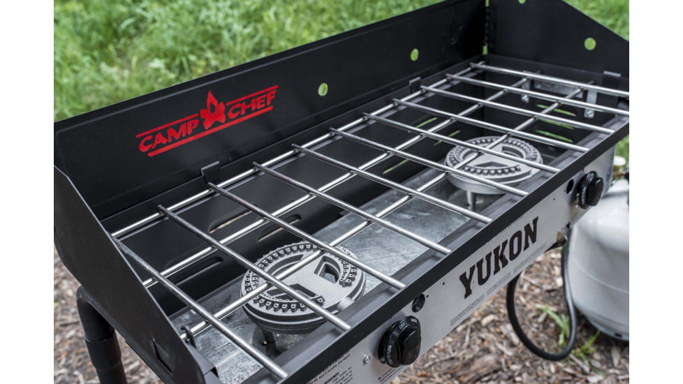 Camp Chef Yukon Burner, 2 x Burner, Red/Silver/Black, YK60LW