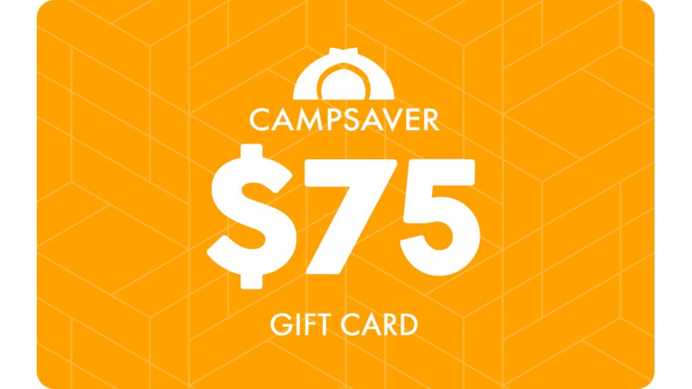 CampSaver 75 Dollar Email Gift Certificate, CS-Gift-Cert-75