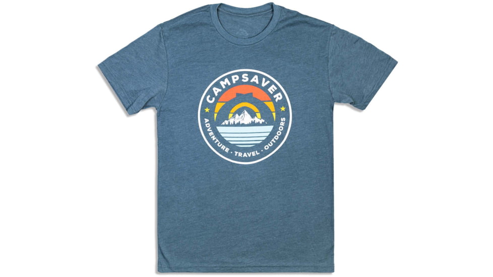 CampSaver Circle Adventure T-Shirt, Indigo, X-Large, CRAD-IND-X-Large
