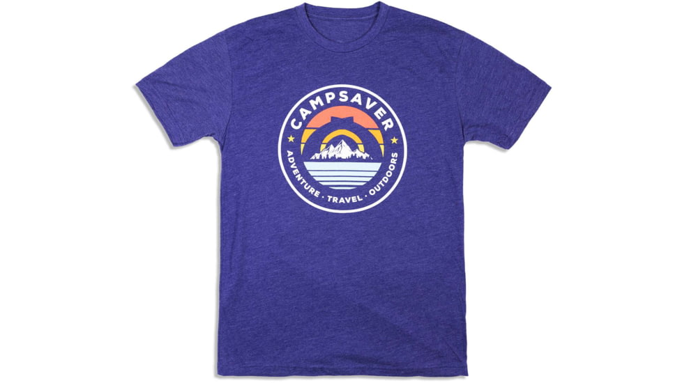 CampSaver Circle Adventure T-Shirt, Storm, X-Large, CRAD-STR-X-Large