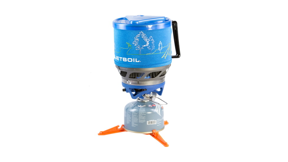 CampSaver Jetboil Starter Kit-Sapphire w/ Line Art