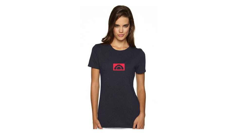 CampSaver Tri-Blend Crew T-shirt-Vintage Navy - Womens-Large