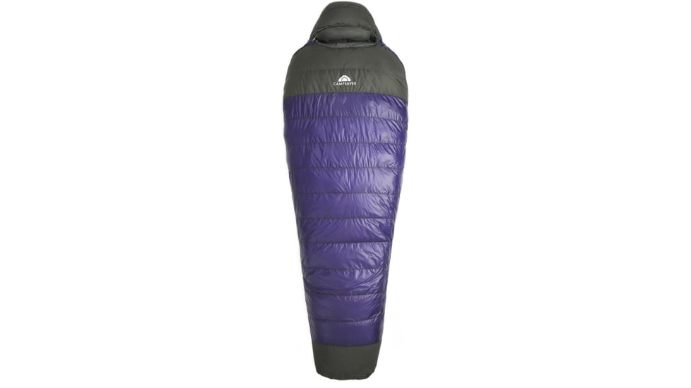CampSaver Ultralight 15 Womens Sleeping Bag (850 Goose Down)-Purple-Regular