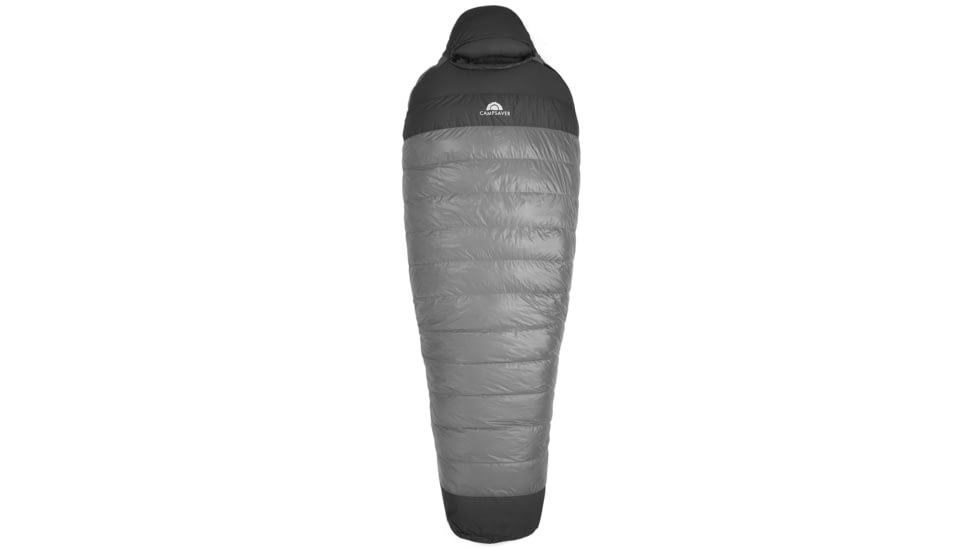 CampSaver Ultralight 30 Mens Sleeping Bag (850 Goose Down)-Grey-Long