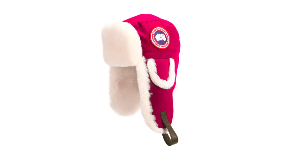 Canada Goose Arctic Tech Shearling Pilot Hat - Men's -Summit Pink-S/M