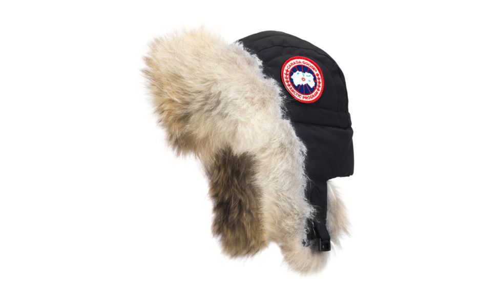 Canada Goose Aviator Hat - Men's -Black-S/M