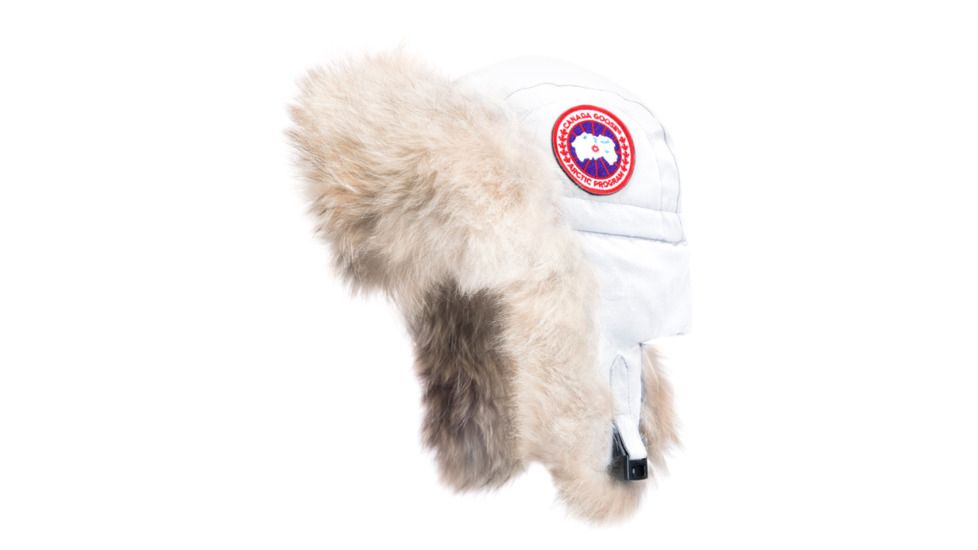 Canada Goose Aviator Hat - Men's -White-L/XL