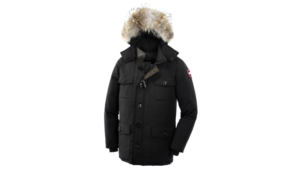Canada Goose Banff Parka - Men's-Black-XX-Large