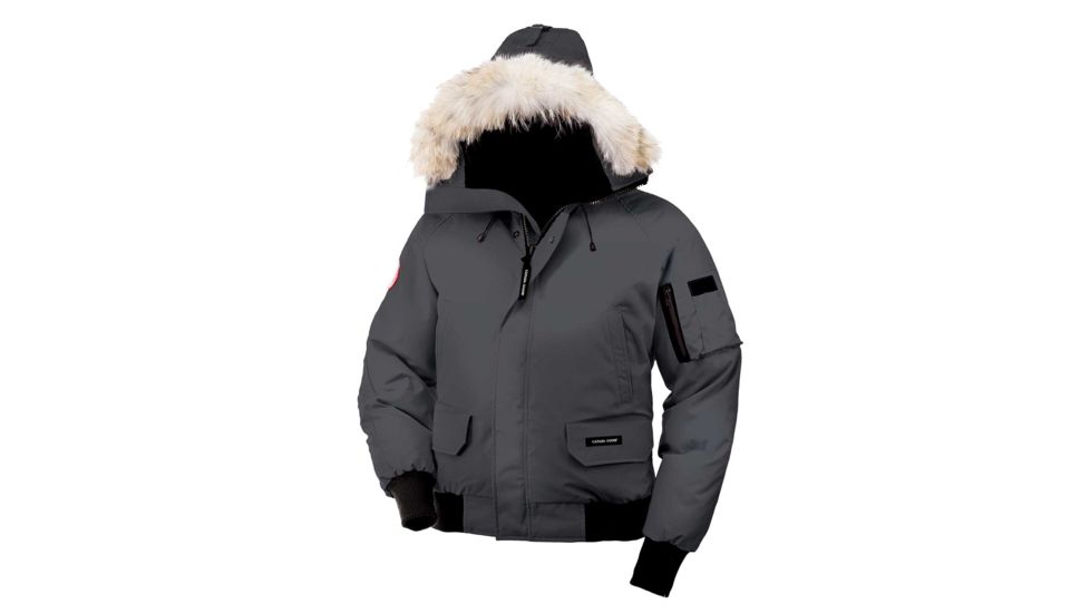 Canada Goose Chilliwack Bomber - Men's-Mid Grey-X-Small