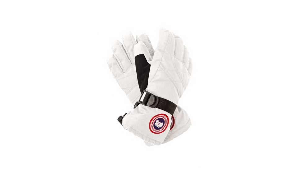 Canada Goose Down Glove - Women's-White-X-Small