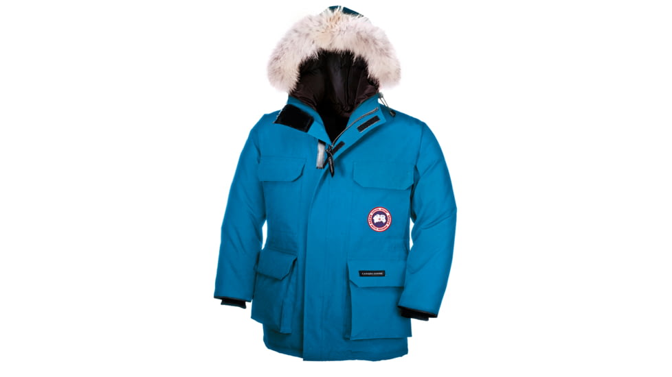 Canada Goose Expedition Parka - Youth-Blue/Topaz-Small