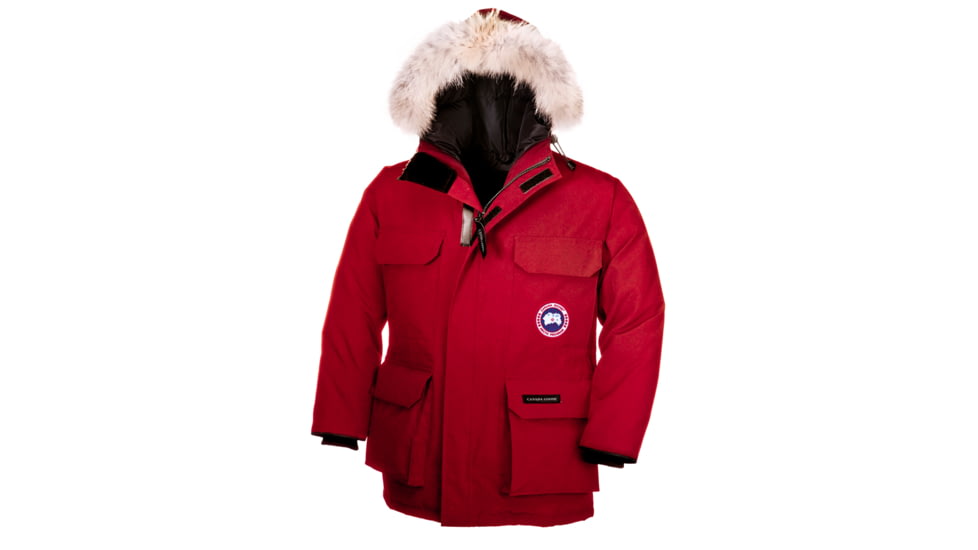Canada Goose Expedition Parka - Youth-Red-Large