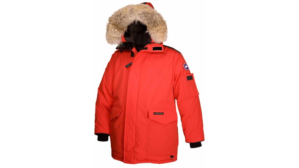 Canada Goose Heli Arctic Parka - Men's-Red-Small