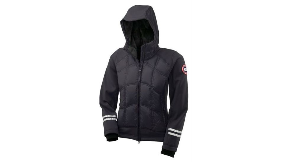 Canada Goose Hybridge Hoody - Men's-Black-XXX-Large