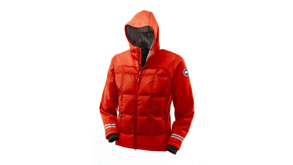 Canada Goose Hybridge Hoody - Mens-Red-Small