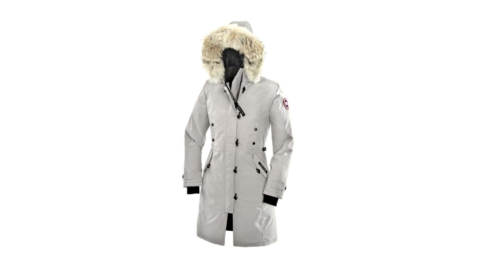 Canada Goose Kensington Parka - Women's-Light Grey-X-Small