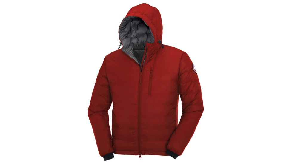 Canada Goose Lodge Hoody - Men's-Red-X-Small