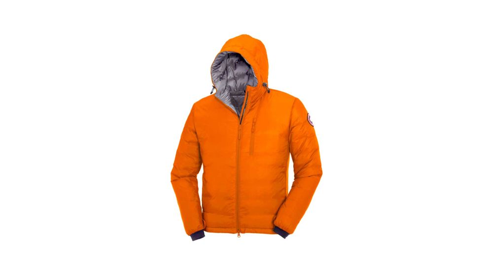 Canada Goose Lodge Hoody - Men's-Sunset Orange-Large