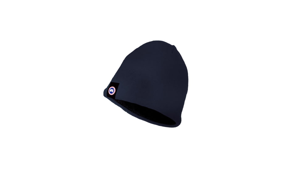 Canada Goose Merino Wool Beanie - Men's-Navy
