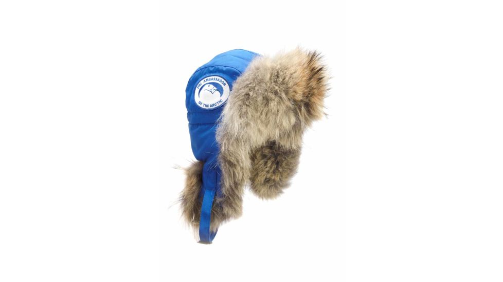 Canada Goose Polar Bear International Aviator Hat - Men's-Royal Blue-S/M
