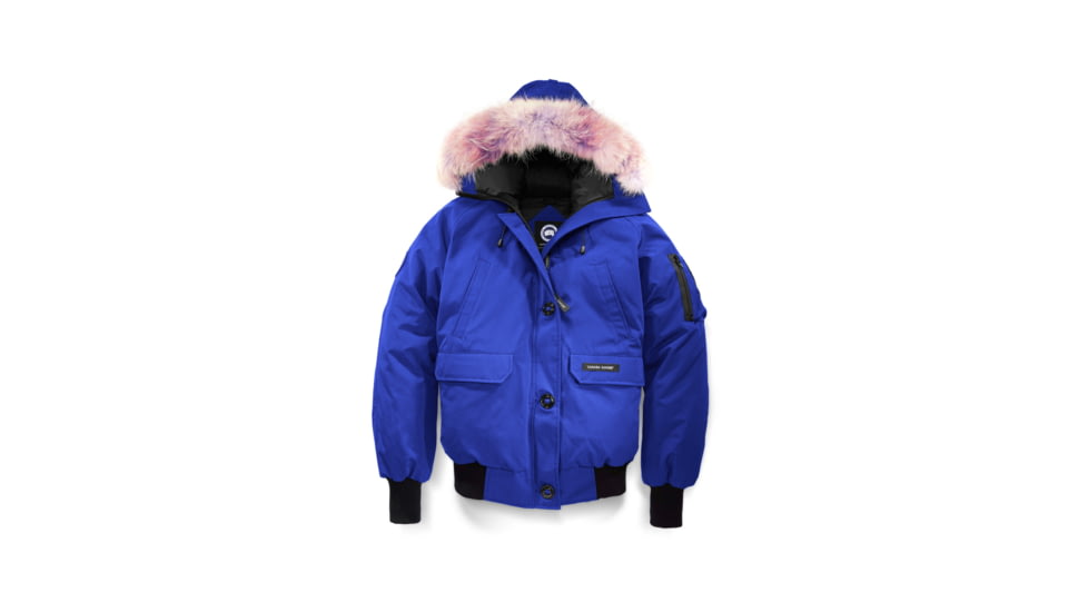 Canada Goose Polar Bear International Chilliwack Bomber - Women's-Royal Blue-X-Small