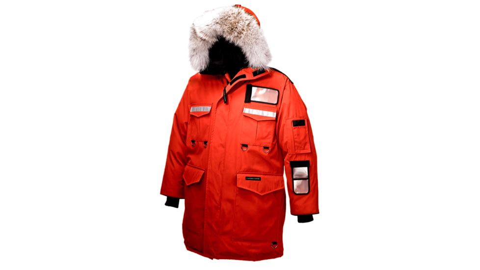 Canada Goose Resolute Parka - Men's-Red-X-Large