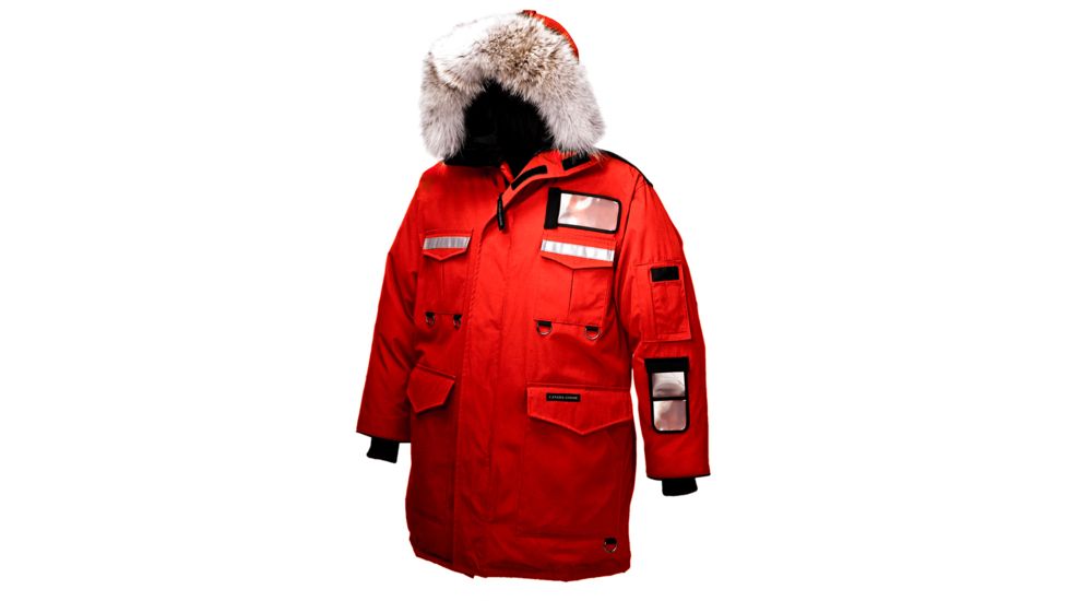 Canada Goose Resolute Parka - Mens-Red-Small