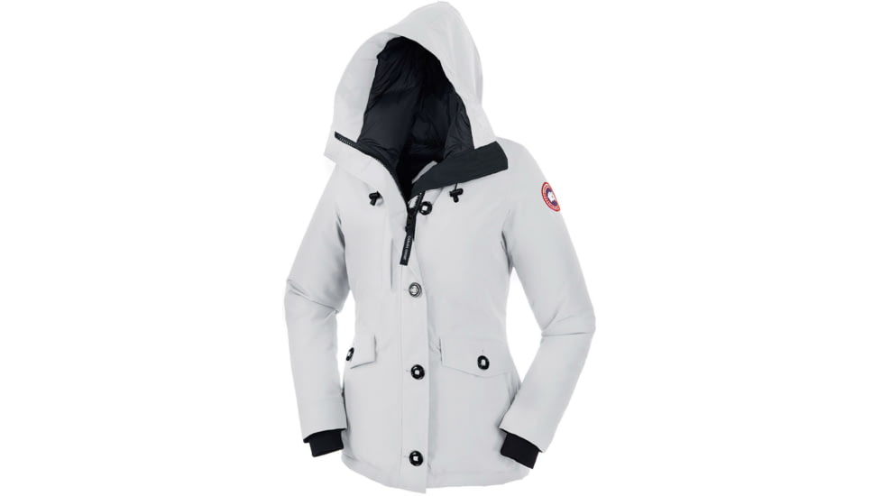 Canada Goose Rideau Parka - Women's-Light Grey-Large