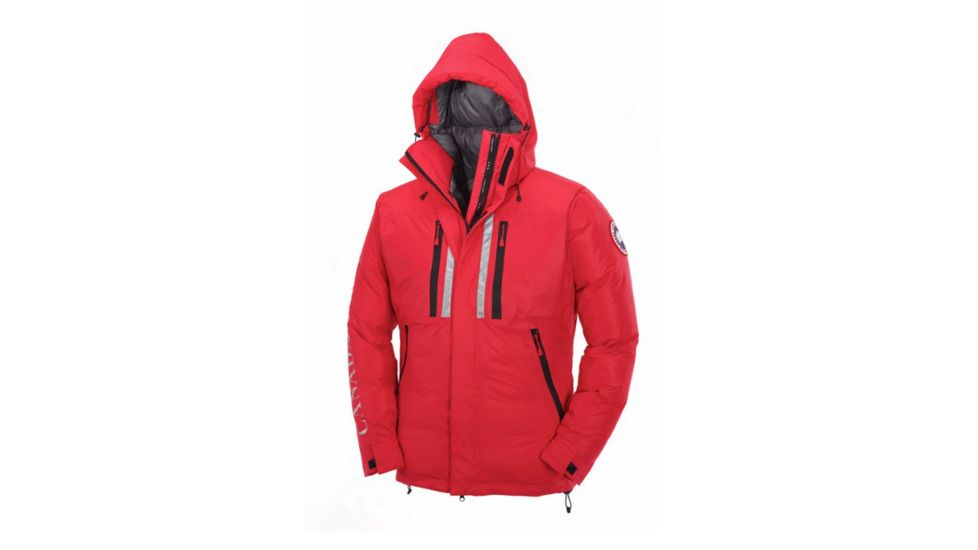 Canada Goose Skreslet Parka - Men's-Red-Large