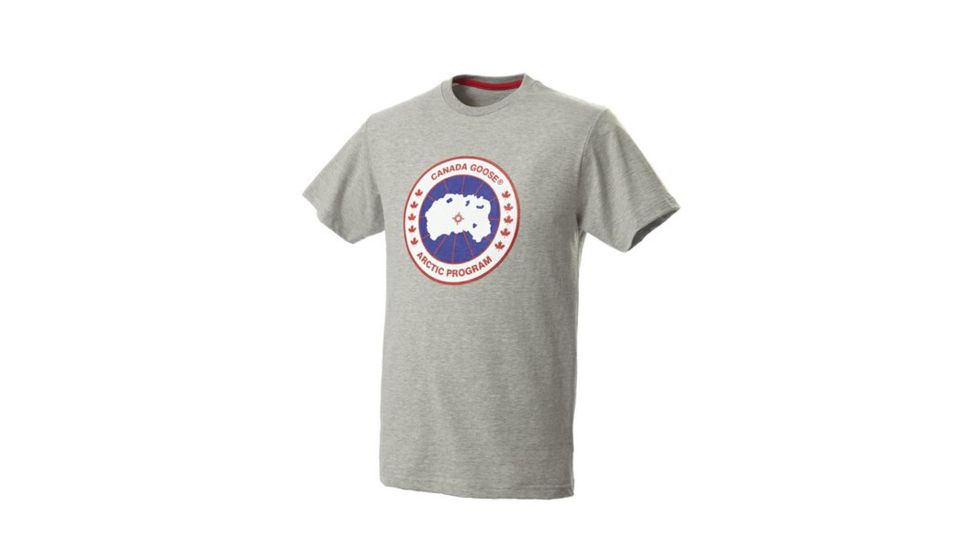 Canada Goose T-Shirt - Men's-Heather Grey-Small