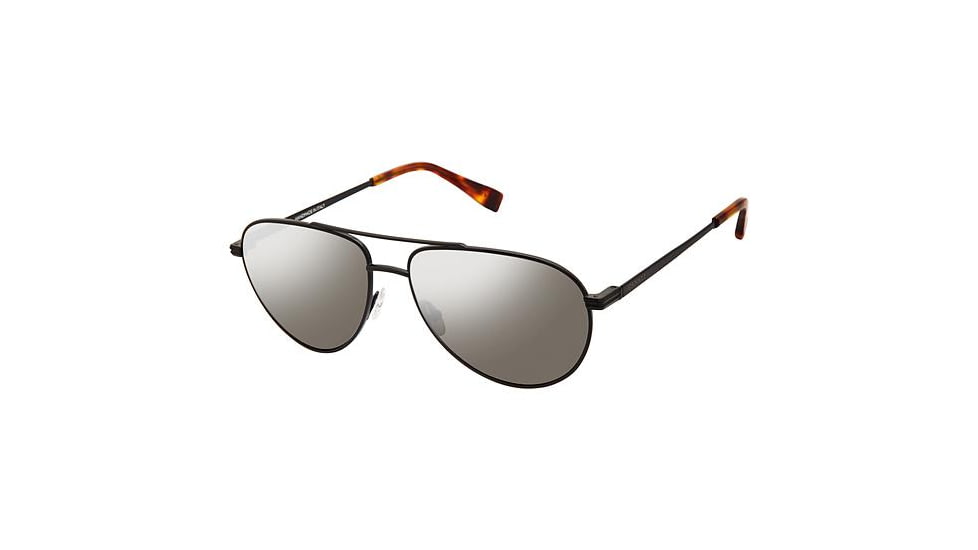 Canali 204 Sunglasses - Frame MATTE BLACK, Lens Color Grey Methane CO20403