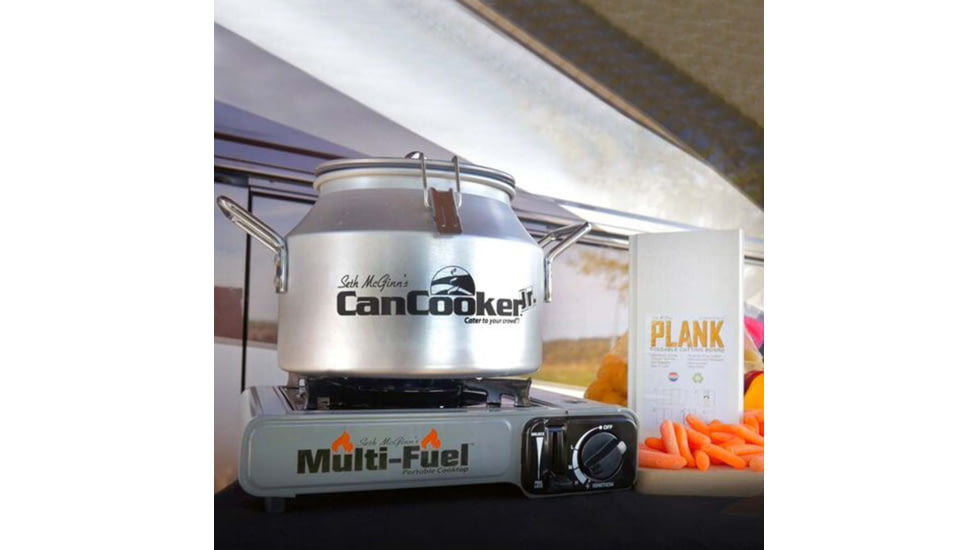 CanCooker Jr. with Non Stick Coating, Silver, 2 Gallon, JR-001