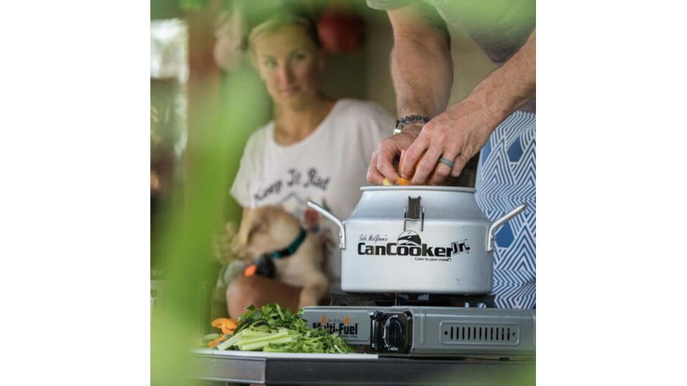 CanCooker Jr. with Non Stick Coating, Silver, 2 Gallon, JR-001