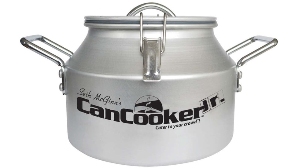 CanCooker Jr. with Non Stick Coating, Silver, 2 Gallon, JR-001